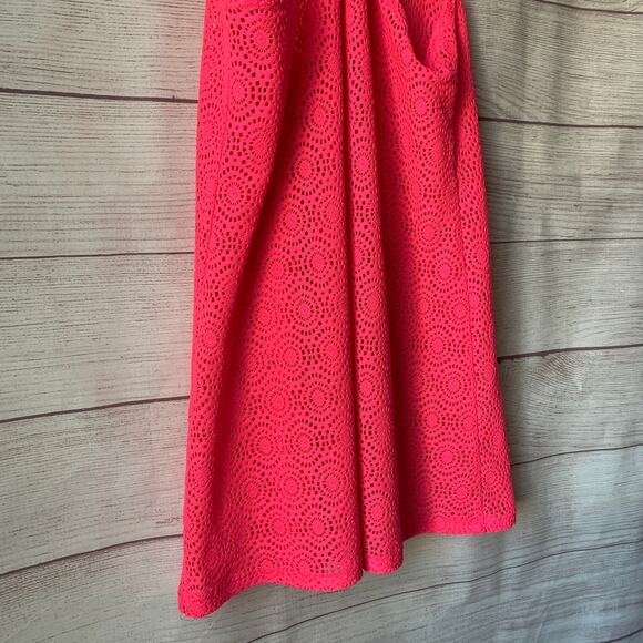 Total Girl Hot Pint Swim Cover Up Tank Top Racerback Sheer Size 12 Girls - Picture 14 of 14